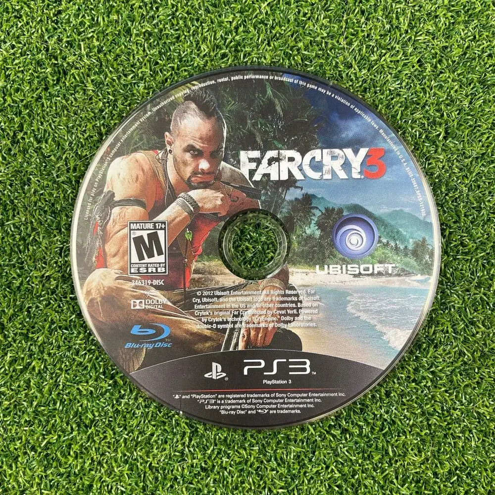 Far Cry 3 (Sony PlayStation 3, 2012) PS3 Disc Only Tested Working